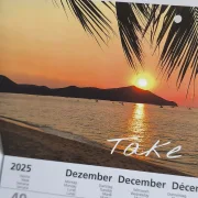 3-Monats-Kalender Palmen