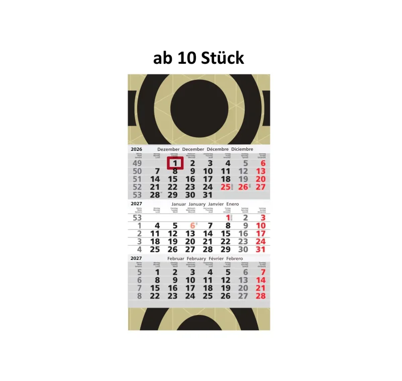 3-Monatskalender