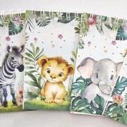 Notizblock Mini Tiermotive 5er Set