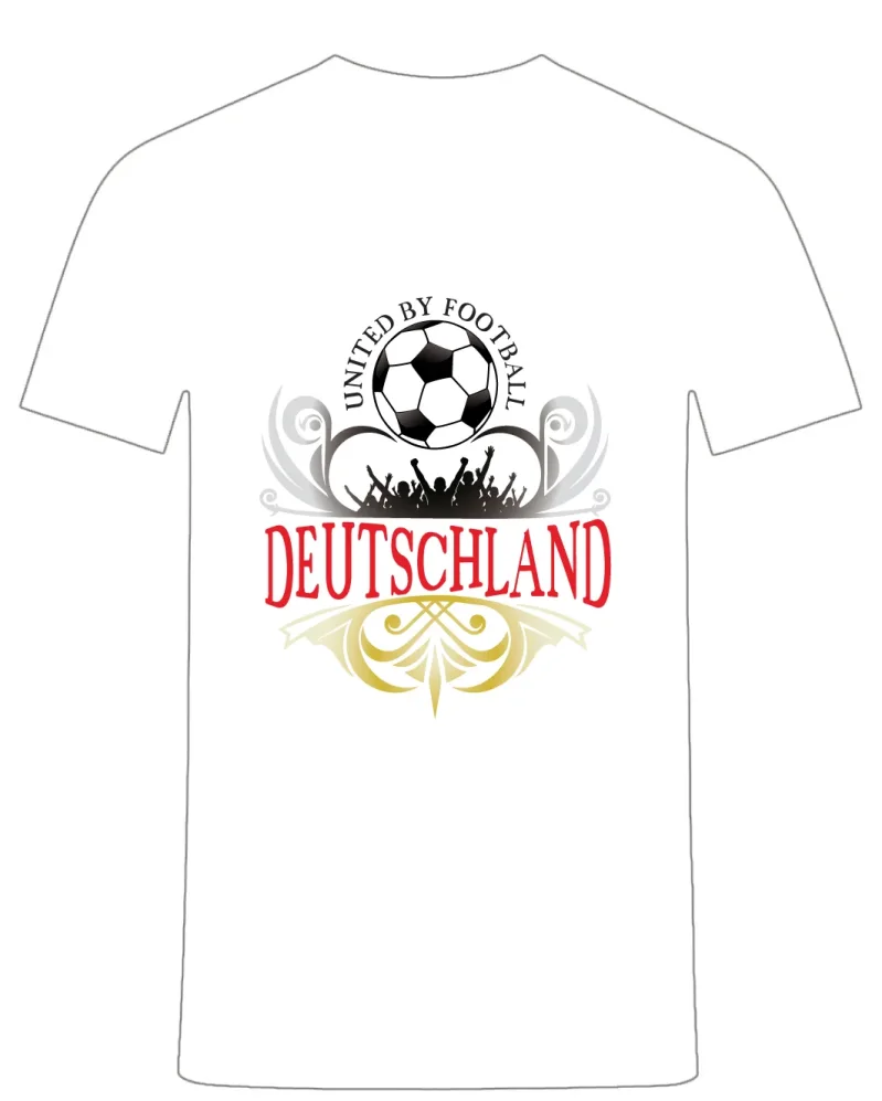 Deutschland Herren Fan-Shirt Fußball
