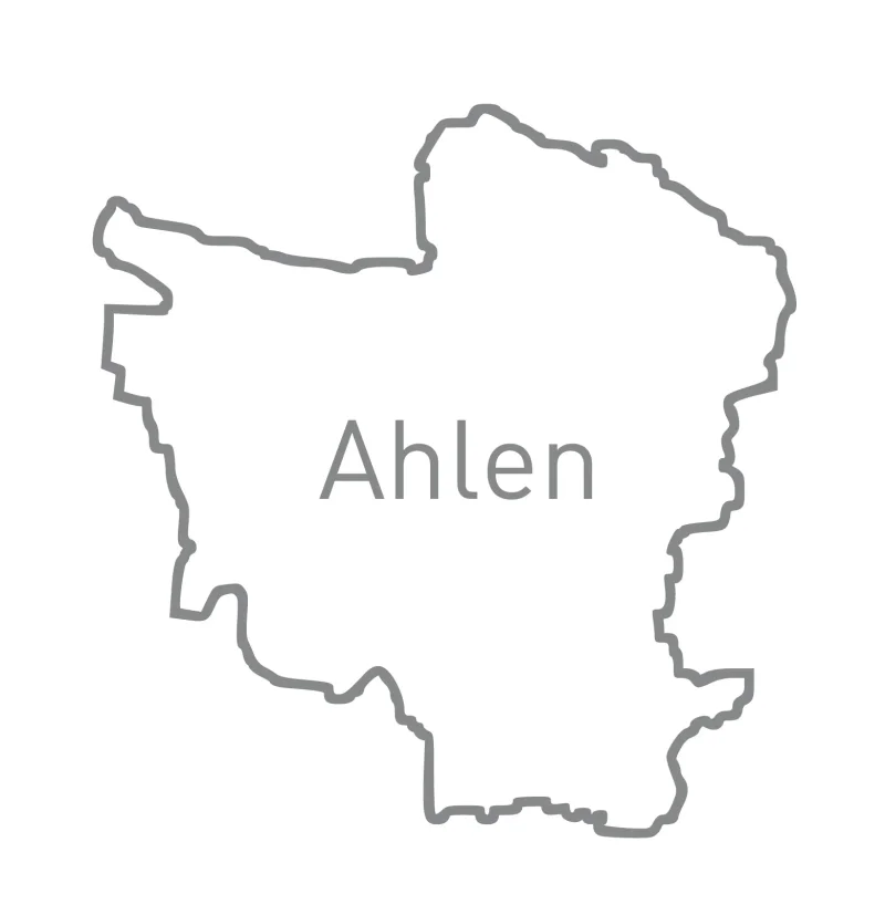 Aufkleber Sticker Ahlen