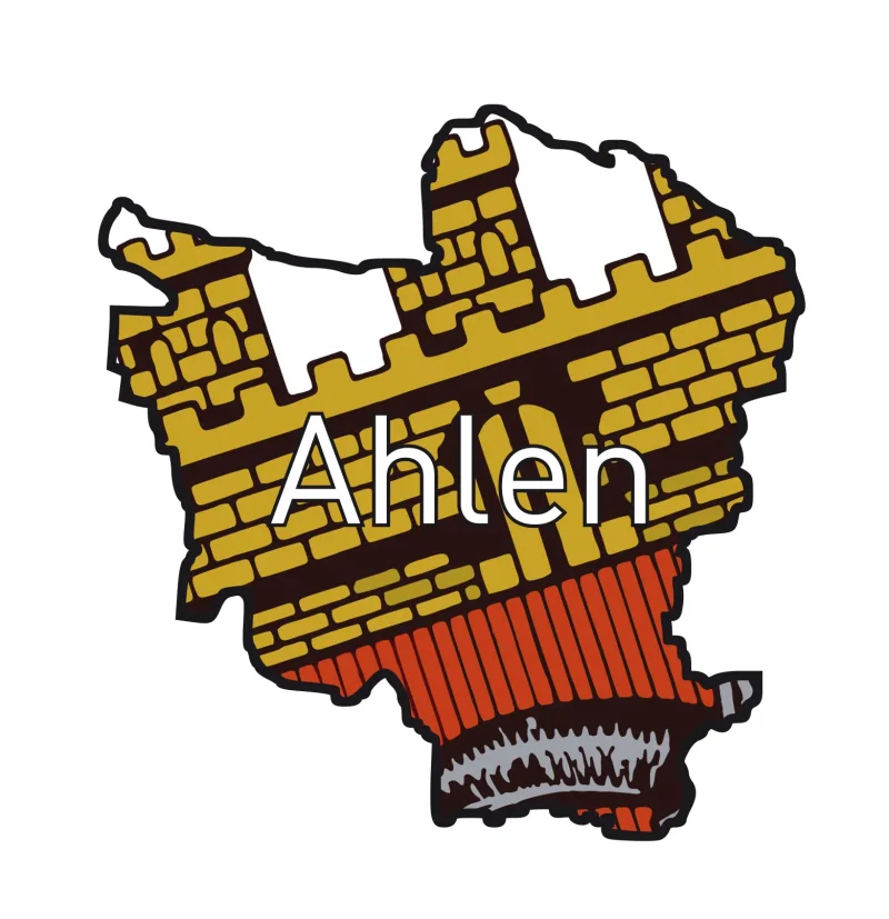 Aufkleber Sticker Ahlen