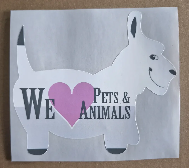 Aufkleber Pets