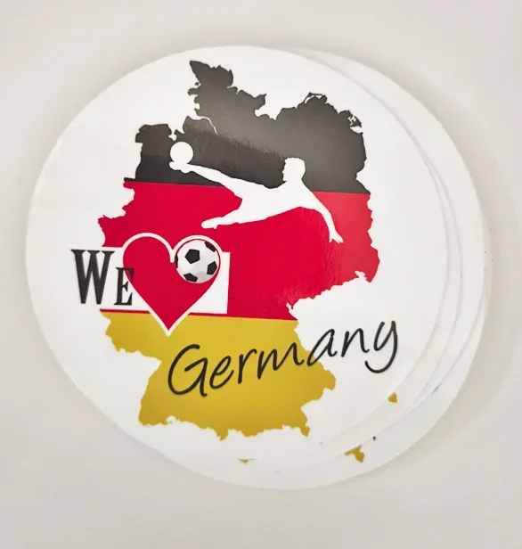 Aufkleber Fußball Deutschland