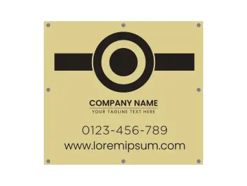 Banner PVC 1 x 1 m