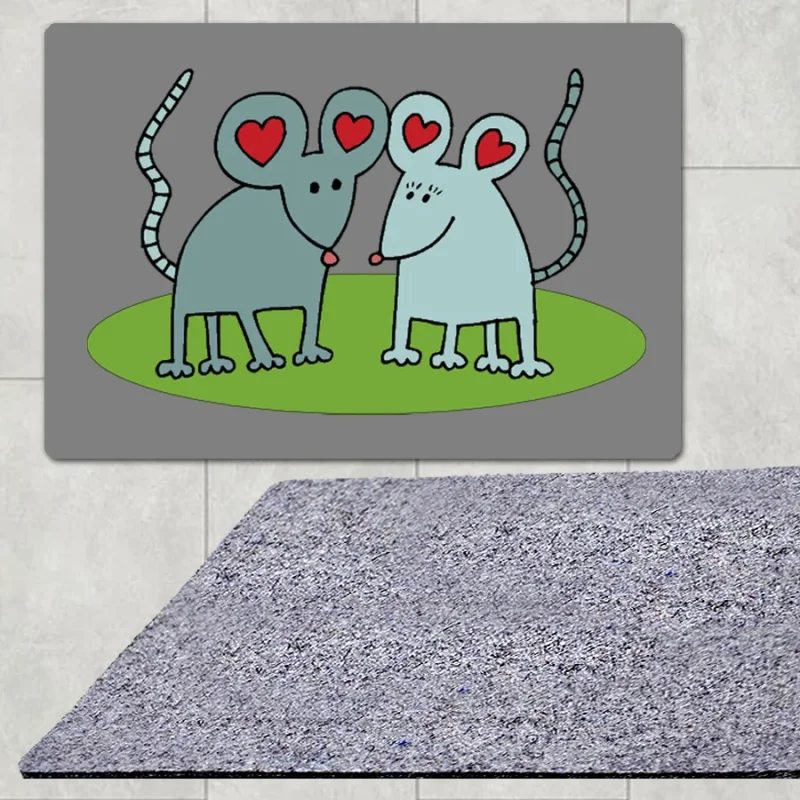 Fußmatte Mäuse 60 x 40 cm