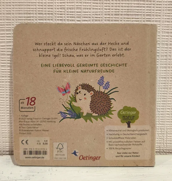 Buch Der kleine Igel