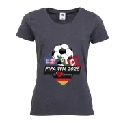 Deutschland Damen Fan-Shirt Fußball