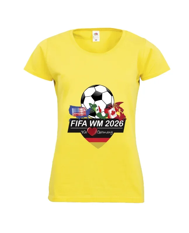 Deutschland Damen Fan-Shirt Fußball