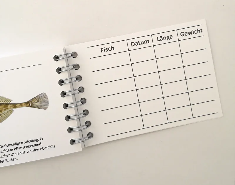 Fischkarten Fischfächer