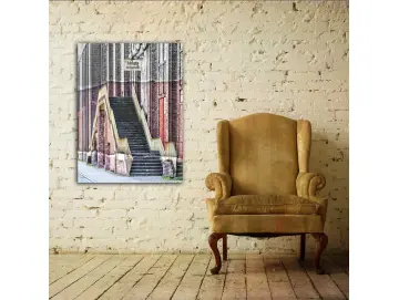 Plattendirektdruck Motiv Treppe