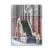 Plattendirektdruck Motiv Treppe