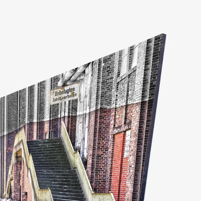 Plattendirektdruck Motiv Treppe