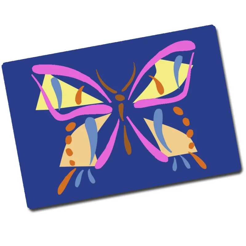 Fußmatte Schmetterling 60 x 40 cm