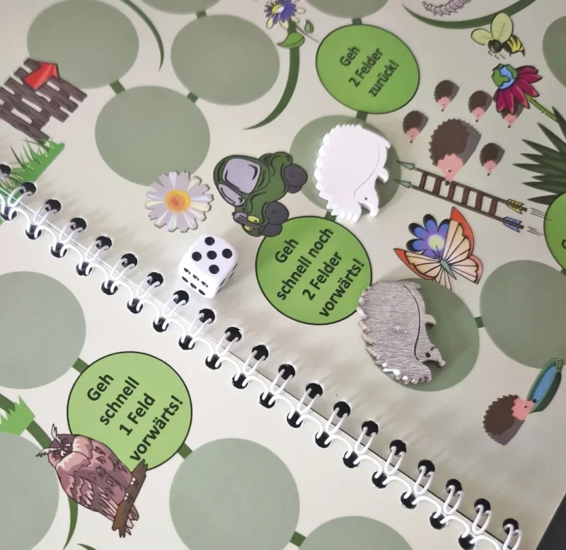 Kinderbuch Spielbuch Igel Murmel