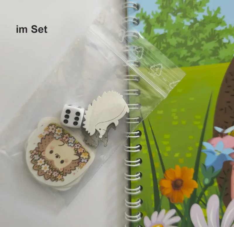 Kinderbuch Spielbuch Igel Murmel