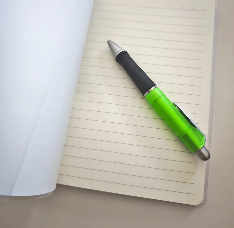 Notizbuch mit Igelmotiv