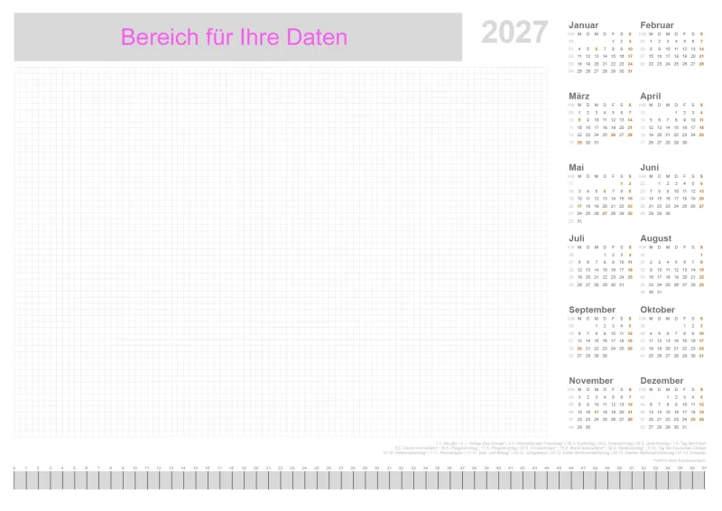 Schreibtischunterlage