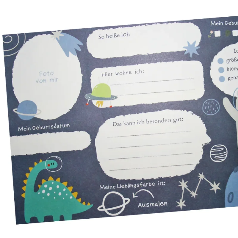 Schulfreundebuch Tiermotive