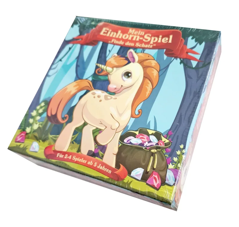 Einhorn-Spiel Schatzsuche