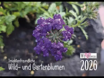 Wandkalender Blumen