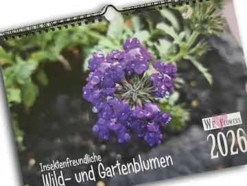 Wandkalender Blumen